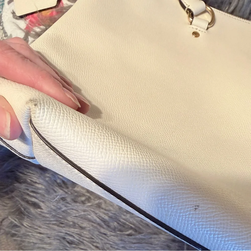 Coach cream Leather Tote Bag - Coach - Picture 8 of 9